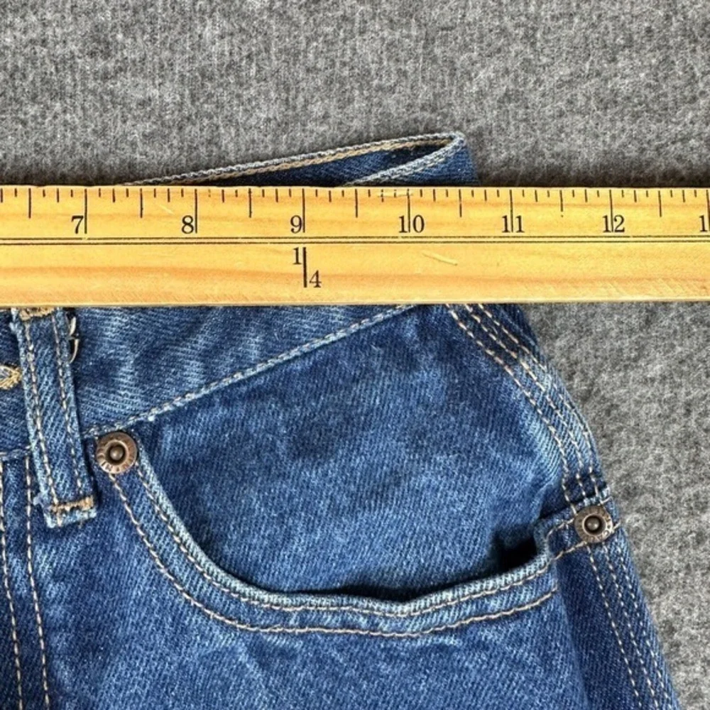 Vintage Calvin Klein High Waist Jeans Juniors 3 Dark Wash‎ Denim 22X27